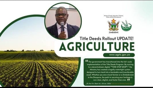 Prof. Dr. Obert Jiri Updates Zimbabwe on the Title Deeds Rollout: The Era of Uncertainty is Over_!